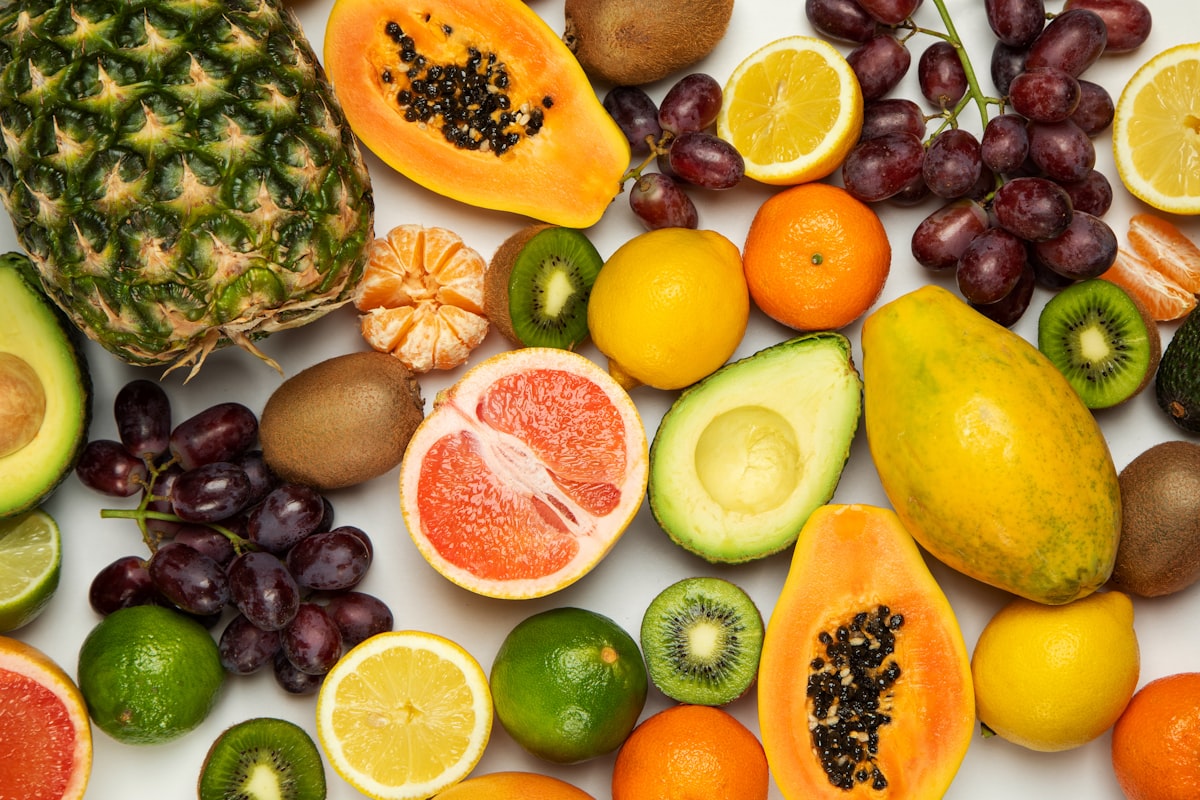 Aliments sains et équilibrés pour une bonne nutrition